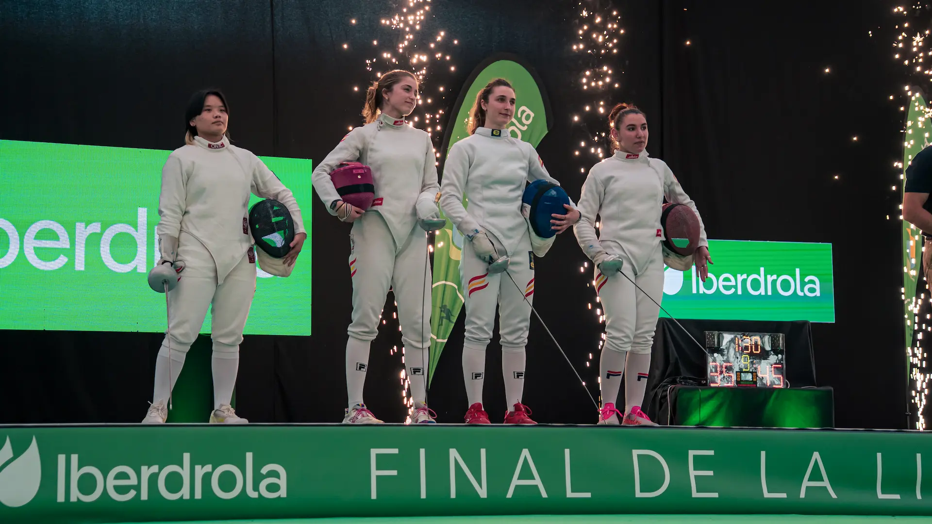 Esgrimistas del Club Esgrima Pozuelo